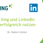 XING und LinkedIn erfolgreich nutzen